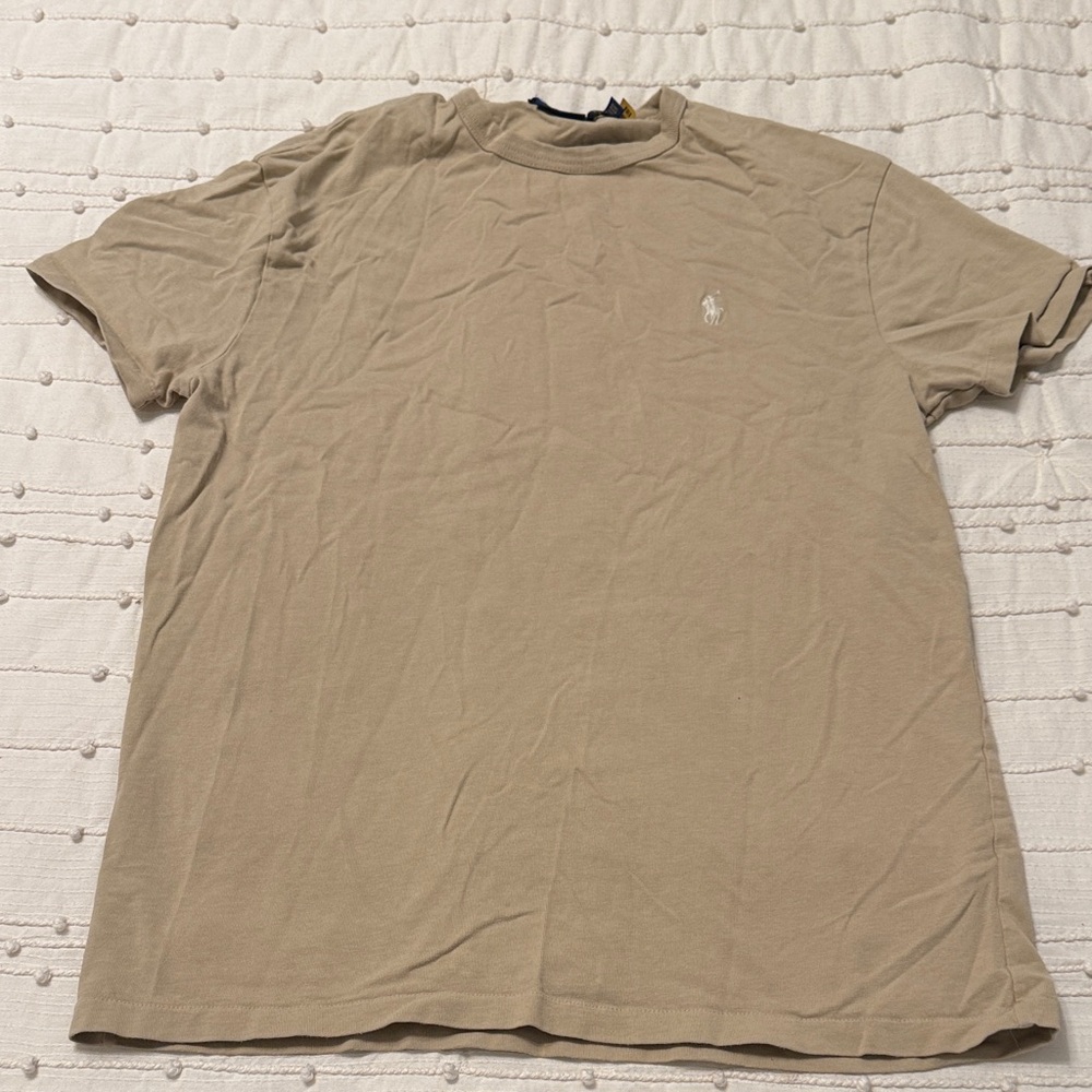 Polo Ralph Lauren Beige Short Sleeve Tee